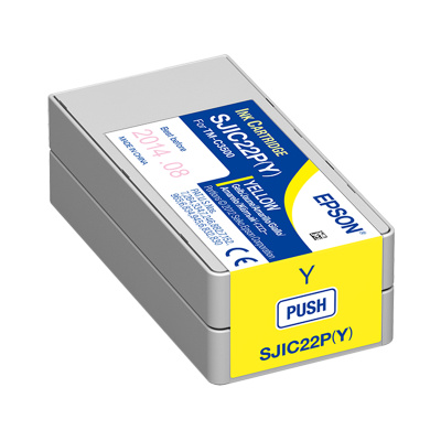 Epson SJIC22P(Y) C33S020604 pro ColorWorbuc., galben (yellow) cartus original