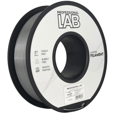 Professional Lab FG-P36-E1, 3D filament, PETG, 1,75mm, 1000g, Argintiu (Silver)