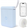 Niimbot D110-M Smart 1AA56301619, aparat de etichetat, albastru + rola etichete