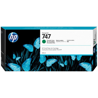 HP 747 P2V84A chromatic verde (chromatic green) cartus original