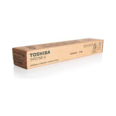 Toshiba T-FC75E-C 6AK00000251 azuriu (cyan) toner original