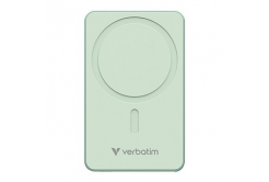 Verbatim 32226 baterie externă cu încărcare wireless, 5V, 5000mAh, verde