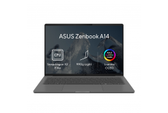 ASUS Zenbook A14 OLED/UX3407NA-OLED205W/SD-X2E-88-100/14"/WUXGA/32GB/512GB/Adreno/W11H/Gri/2R