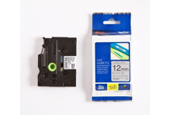 Brother TZ-M931 / Tze-M931, 12mm x 8m, text negru / fundal argintiu, banda original
