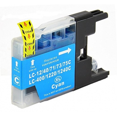 Brother LC-1240 / LC-1280 azuriu (cyan) cartus compatibil