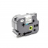 Brother TZ-SE6 / TZe-SE6, 36mm x 8m, text negru / fundal alb, securitate, banda compatibila