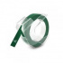 Banda compatibila Dymo S0898160, 9mm x 3m, text alb / fundal verde