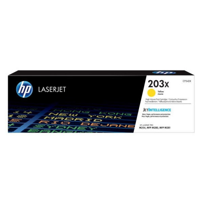 HP 203X CF542X galben (yellow) toner original