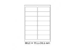Etichete autoadezive 99,1 x 38,1 mm, 14 de etichete, A4, 100 coli