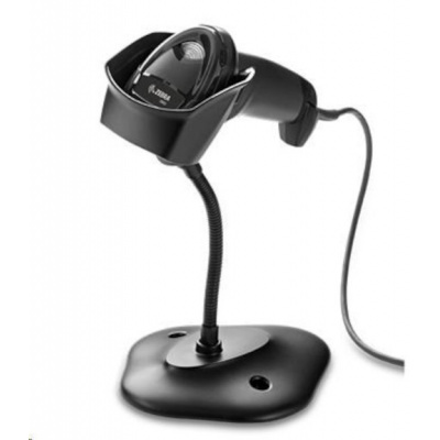 Zebra cititor de coduri de bare DS2208 DS2208-SR7U2100SGW, 2D cititor de coduri de bare, KIT, black, USB-HID + stand