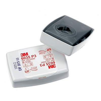 3M 6035 P3 R Filtru împotriva particulelor solide și lichide, pereche