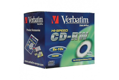 VERBATIM CD-RW (pachet de 10) Jewel/High Speed/8x-12x/DLP/700MB