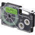 Casio XR-9FGN , 9mm x 8m, text negru / semnal fundal verde, banda compatibila