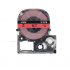 Epson LK-3RBP, SC9RW, C53S653001, 9mm x 9m, text negru / fundal rosu, banda compatibila