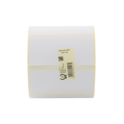 Brother LDE1E050102127P, 102mm x 50mm, original alb etichete de hartie, 1500 etichete