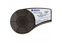 Brady M21-250-595-WT / 139744, vinyl benzi, 6.35 mm x 6.40 m