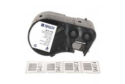 Brady M5-31-7425 / 170846, 38.10 mm, Polypropylene, text negru / fundal alb