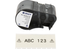 Brady M5C-1500-595-CL-BK / 170940, 38.10 mm x 6.10 m, Vinil, text negru / fundal transparent