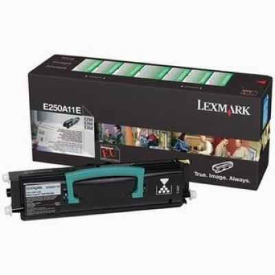 Lexmark E250A11E negru toner original