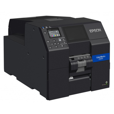 Epson ColorWorks CW-C6000Pe C31CH76202, peeler, disp., USB, Ethernet, black, color imprimantă de etichete