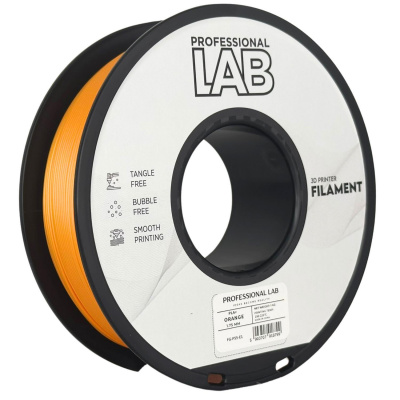 Professional Lab FG-P55-E1, 3D filament, PLA+, 1,75mm, 1000g, Portocaliu (Orange)