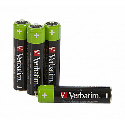 VERBATIM Baterii reîncărcabile AAA Premium 4-Pack 950mAh HR03