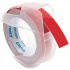 Dymo S0898150 520102, 9mm x 3m, text alb / fundal rosu, banda original