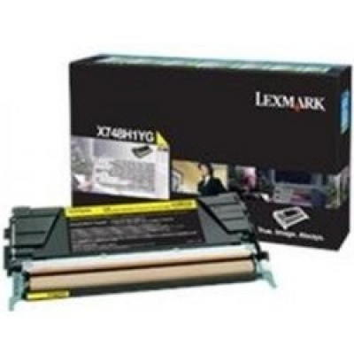 Lexmark X748H1YG galben (yellow) toner original