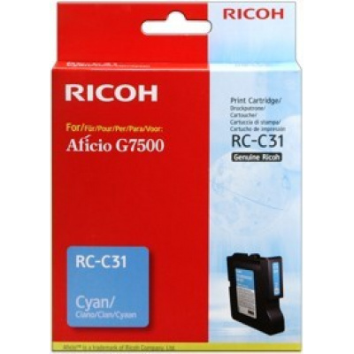 Ricoh 405505 azuriu (cyan) cartus de gel original