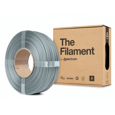 "The Filament" by Spectrum TF-24106, ReFill PLA CF, 1,75mm, 1000g, Gri (Grey)