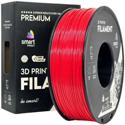 Smart Print FG-S138-E1, 3D filament, ASA, 1,75mm, 1000g, Roșu (Red)