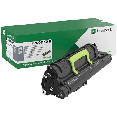 Lexmark 72K0D10 negru (black) drum original