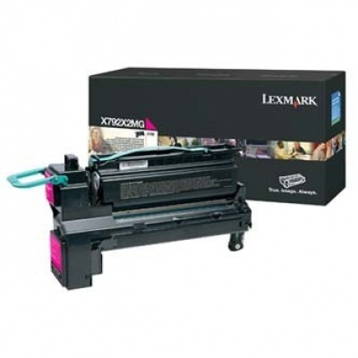 Lexmark X792X2MG purpuriu (magenta) toner original