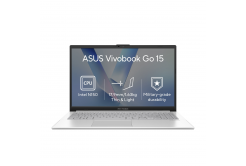 ASUS Vivobook Go 15/E1504TA-BQ163W/N150/15,6"/FHD/8GB/128GB/Intel int/W11H/Argintiu/2R