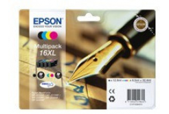 Epson T16264012, T162640 azuriu/purpuriu/galben/negru (cyan/magenta/yellow/black) cartus original