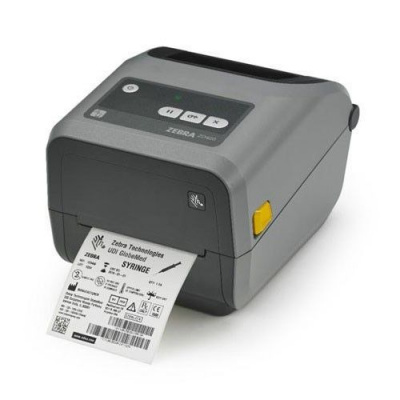 Zebra ZD421c Healthcare ZD4AH42-C0EE00EZ TT, 8 dots/mm (203 dpi), imprimantă de etichete, RTC, USB, USB Host, BT (BLE), Ethernet, EPLII, ZPLII, kit (USB), white (succesor GC420t)
