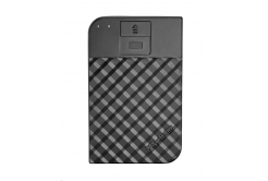 VERBATIM HDD 2TB Fingerprint Secure Portable Hard Drive, Black GDPR