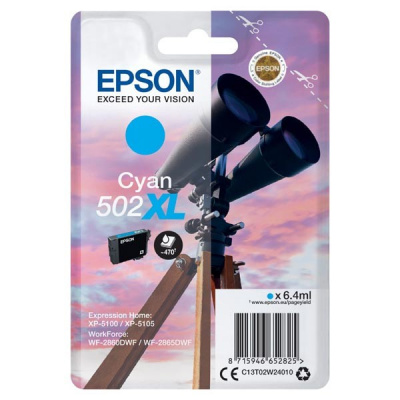 Epson 502XL T02W240 azuriu (cyan) cartus original