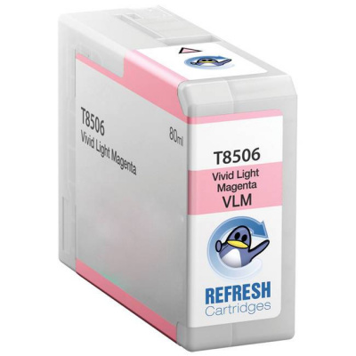 Epson T8506VLM purpuriu deschis (light magenta) cartus compatibil