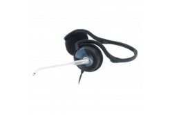 Genius HS-300N, sluchátka s mikrofonem, ovládání hlasitosti, černá, 3.5 mm jack
