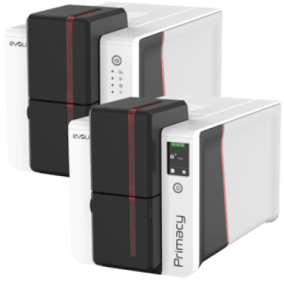 Evolis Primacy 2 PM2-0008, imprimantă de carduri, SpringCard Crazy Writer HSP Contactless, single sided, 12 dots/mm (300 dpi), smart, contactless, USB, Ethernet, kit (USB)