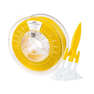 Spectrum 81050 3D filament, PLA High Speed, 1,75mm, 1000g, Galben (True yellow)