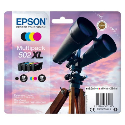 Epson 502XL T02W640 CMYK multipack cartus original