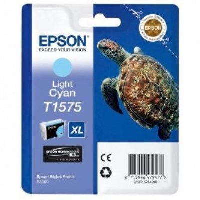 Epson C13T15754010 azuriu deschis (light cyan) cartus original