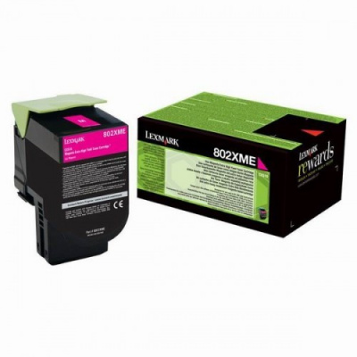 Lexmark 80C2SME purpuriu (magenta) toner original