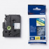 Brother TZ-PR935 / TZe-PR935, 12mm x 8m, text alb / fundal argintiu, banda original