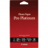 Canon Photo Paper Pro Platinum PT-101 2768B014, 300 g/m2, 10x15cm, 50buc., lucios, alb, hârtie fotografică