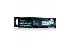 Disc intern SSD Apacer M.2 PCIe, interne M.2 PCIe, 240GB, AS2280P4, AP240GAS2280P4-1, 1800 MB/s-R, 1100 MB/s-W