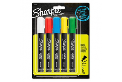 Sharpie 2157733, marker de cretă Chalk Marker, mix de culori, 5buc.