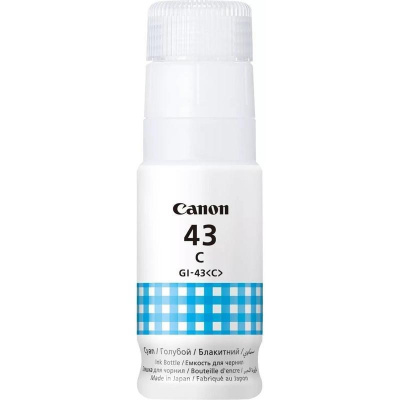Canon GI-43 C 4672C001 azuriu (cyan) cerneală originală